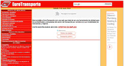 Desktop Screenshot of eurotransporte.com